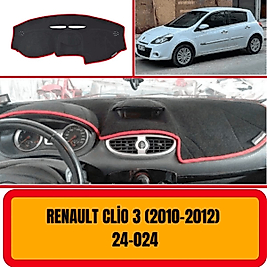 Renault Clio 3 Konsol Torpido 3D Koruma Koruyucu Kılıfı