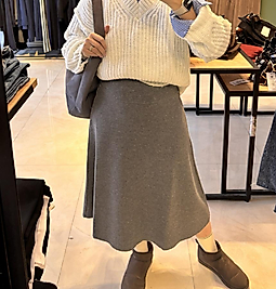 Selanik kumaşta rahat etekler