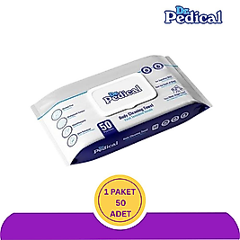 Dr.Pedical Vücut Temizleme Havlusu 50'li