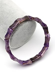 Ametist Doğal Taş Bileklik 10 x 16 mm Rolex