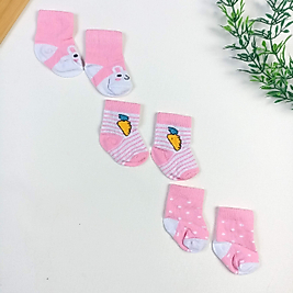 3 Parça Yeni Doğan Çorap Seti - Kitty