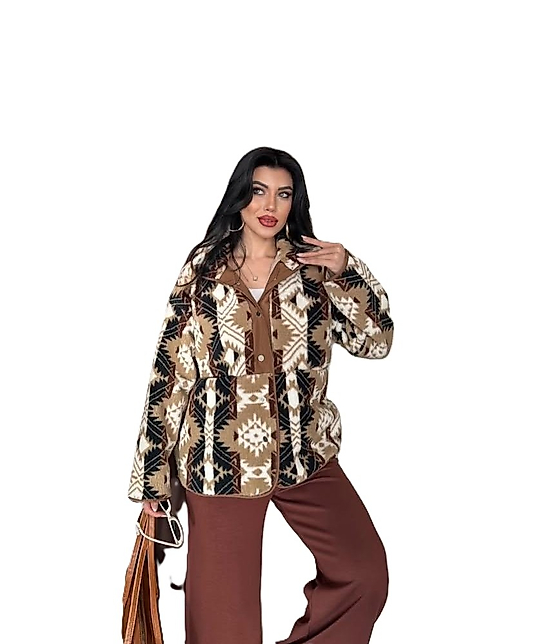 LİMONXX MERCİYAN PELUŞ MONT UNISEX etnik desen premium kalite