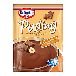 Dr.Oetker Çikolata Fındık Aromalı Puding 115 Gr