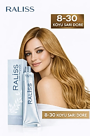 RALİSS SAÇ BOYASI 60 ML. (8-30 KOYU SARI)