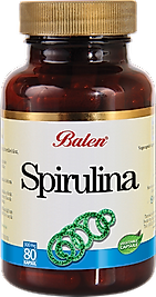 Balen Spirulina (Mavi-Yeşil Alg) 375 Mg 80 Kapsül