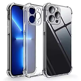 Redmi Note 9 Köşe Korumalı Şeffaf Silikon Telefon Kılıfı