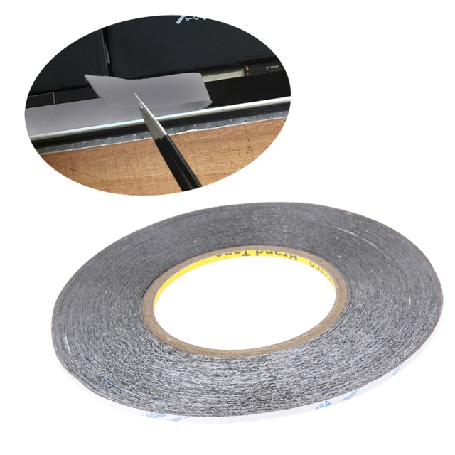 Çift Taraflı Yapıştırma Bandı (Ekran Cam Kasa Kapak Tamiri) Siyah 3mm