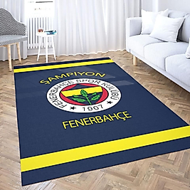 Minibabyrooms Fenerbahçe Desenli 8 mm Kalınlıkta Çocuk Odası Halısı