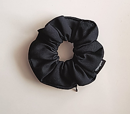 Siyah Kot Fermuarlı Toka