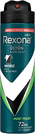 REXONA MEN ERKEK SPREY DEODORANT NATURAL MINT FRESH 72 SAAT KESİNTİSİZ ÜSTÜN KORUMA 150 ml