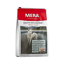 Mera Pure Sensitive Tahılsız, Hindi Etli & Patatesli Yetişkin Köpek Maması (4 kg)