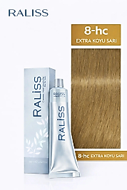 RALİSS SAÇ BOYASI 60 ML. (8-HC EXTRA KOYU SARI)