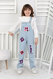 YSM KİDS %100 PAMUK KOT SALOPET