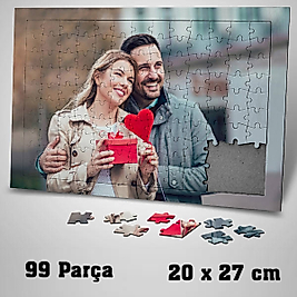 MİRACİX BS64 Puzzle A4 99 Parça Kişiye Özel