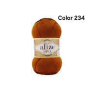ALİZE DİVA COLOR 234-TÜTÜN