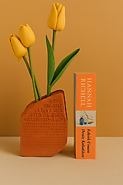 Beton Kitap Tututculu Vazo Antik Mısır Detaylı