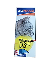 KEDİLER İÇİN VİTMAMİN + D3 + OMEGA3-OMEGA6- OMEGA -9