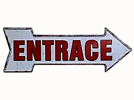 ENTRANCE METAL OK