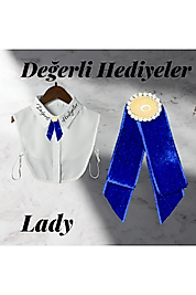 Lady Taşlı Broş Kadın Yaka Aksesuarı Yaka Kurdela Erkek Kurdele Broş Yaka Iğnesi Gotik Aksesuar