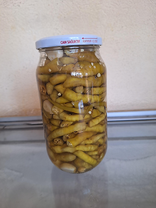 Tatlı kıl biber turşusu 1000gr