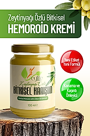 Zeytin Yağı Özlü Bitkisel Karışım Hemoroid Kremi 100 ml