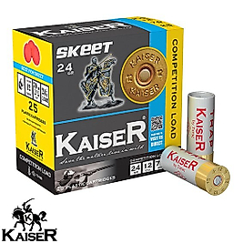 KAISER 12 Cal. Skeet 24 G. No 9,5 Atış Fişeği