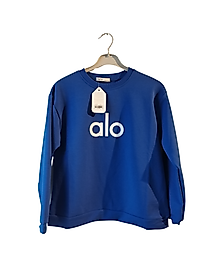 Düz Renk Sweat Kız Çocuk - İki İp Pamuk Uzun Kol