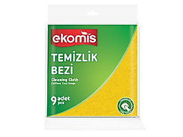 EKOMİS TEMİZLİK BEZİ 9'LU