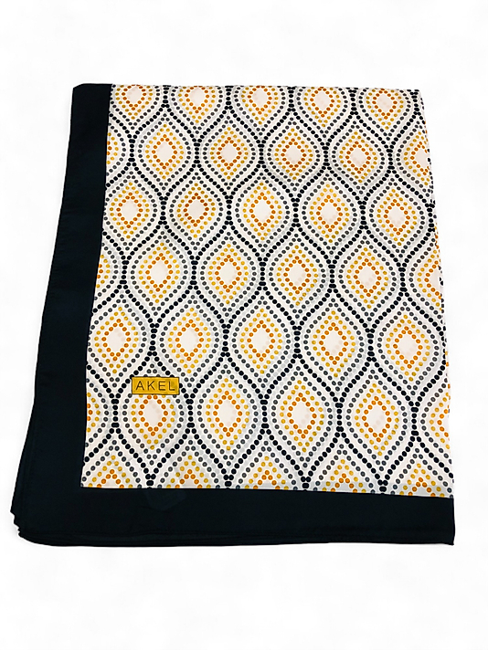 Desenli Alfa Silk Şal Ebat 75 x 185