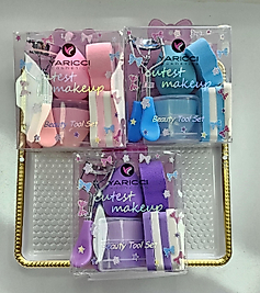 YARICCI SÜNGER & KIVIRICI SET-BEAUTY TOOL SET
