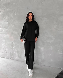 ÇİMALI MODAL TAKIM SİYAH