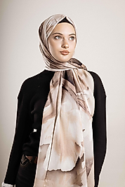 FLOOR İPEK ŞAL İTALYAN DİKİŞİ DESEN-3