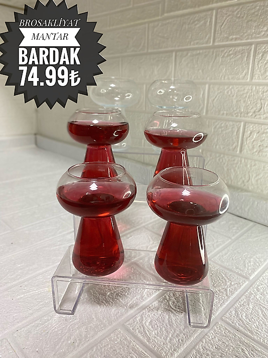 BROSAKLİYAT MANTAR BARDAK