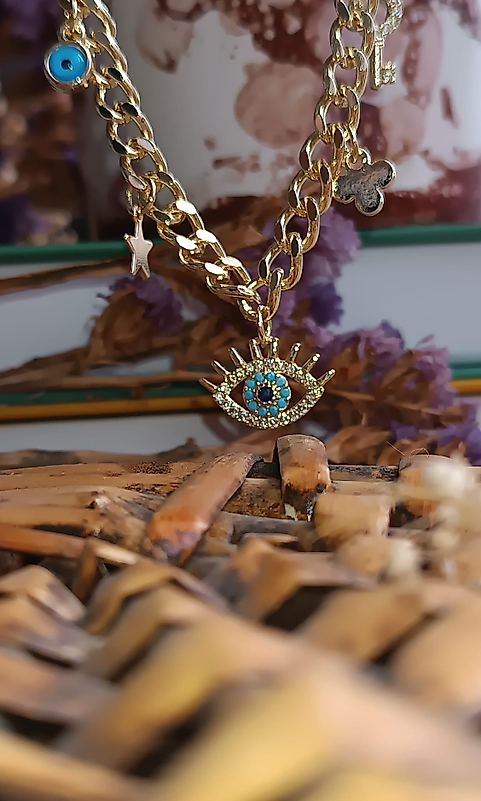 Göz Charm Kolye