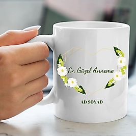 Anneler günü özel yazılı kupa bardak