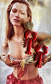 Sahil Istakozu Özel Tasarım Küpe