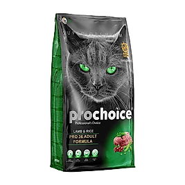 Prochoice Kuzu Etli & Pirinçli Yetişkin Kedi Maması (15 kg)
