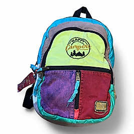 Old Cotton Tek Bölmeli Vintage 5111 Nicola Bag Sırt Gezi Çantası