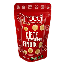 Nocci Çifte Kavrulmuş Fındık 100g