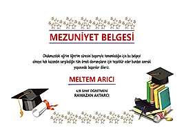 MEZUNİYET BELGESİ