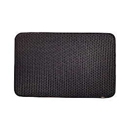 Cattie Kum Toplayıcı Fonsiyonel Siyah Kedi Paspası 50 x 75 cm