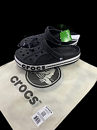 Siyah İthal Crocs Terlik Toz Torbalı