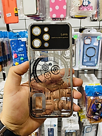 Redmi 12 Kamera Lens Korumalı Telefon Kılıfı Gümüş