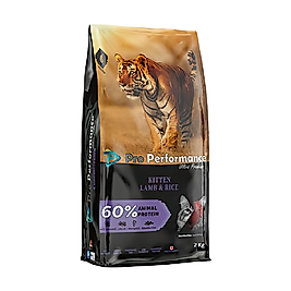Pro Performance Kuzu Etli ve Pirinçli Yavru Kedi Maması (2 kg)
