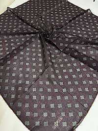 SOFT KETEN EŞARP MONOGRAM DESEN 08