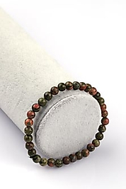 Unakit Doğaltaş Bileklik 6 mm Küre