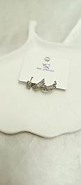3lü silver taşlı küpe