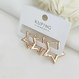 3'Lü YILDIZ XUPİNG ÇELİK KÜPE