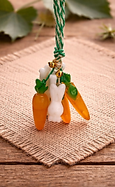 Havuç ve Tavşan Figürlü El Yapımı Dekoratif Kokulu Sabun