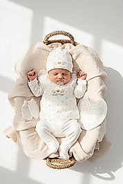 Kanat Detaylı Yenidoğan 5’li Hastane Çıkış Seti